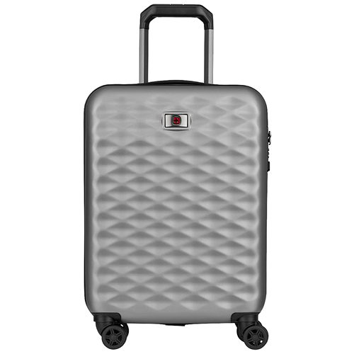 Wenger LUMEN 20 Inch Carry-On Suitcase Titanium